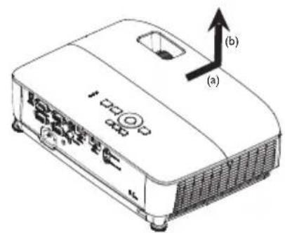 BENQ MH535A - Replacing the lamp (FOR SERVICE PERSONNEL ONLY) - 6