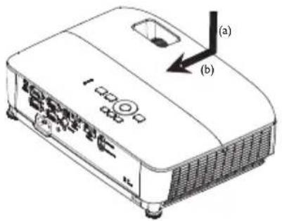 BENQ MH535A - Replacing the lamp (FOR SERVICE PERSONNEL ONLY) - 9