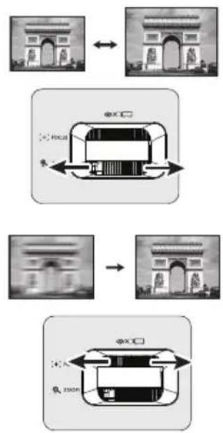BENQ MH535A - Fine-tuning the image size and clarity - 1
