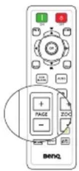 BENQ MH535A - Remote paging operations - 1