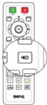 BENQ MH535A - Adjusting the sound level - 1