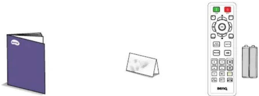 BENQ MH535A - Standard accessories - 3