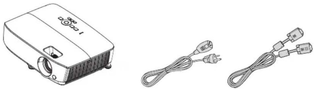 BENQ MH535A - Standard accessories - 2
