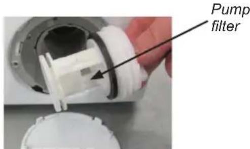 Pump filter