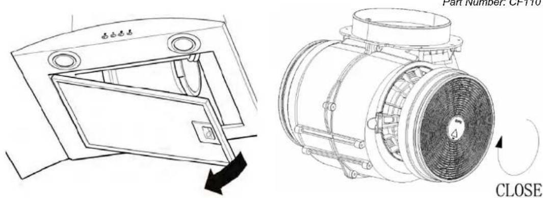 Part Number: CF-110 CLOSE