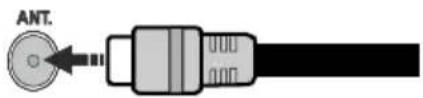 Finlux 20FMA4210 - Antenniliitäntä - 1