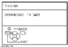 JVC LT-26C31BJE - Press the OK button to display the T-V LINK menu - 1