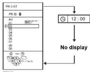 JVC LT-26C31BJE - Press the ⓘ (information) button to display the current time - 1
