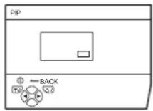 JVC LT-26C31BJE - Pres ▼/▲tbuttens▼°choose PIP. Then press the OK button - 1