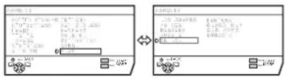 Scanned interface of a device control panel with Chinese labels and buttons