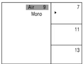 Air 9 Mono 7 ► 11 13