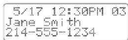 UNIDEN DXI 5586-3 - Caller ID on Call Waiting (CIDCW) - 1