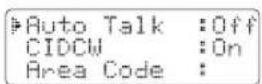 UNIDEN DXI 5586-3 - Activating Caller ID on Call Waiting (Handset 1 only) - 1