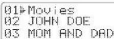 UNIDEN DXI 5586-3 - If you make a mistake while entering a name - 3