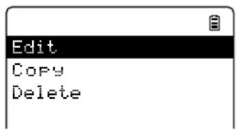 Edit Copy Delete