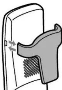 UNIDEN DECT 3080 - Installing the Belt Clip - 1