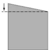 CANON LV-7555 - KEYSTONE ADJUSTMENT - 4