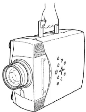 CANON LV-7555 - MOVING PROJECTOR - 1