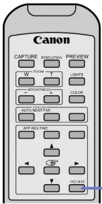 Canon CAPTURE RESOLUTION PREVIEW W ZOOM T LIGHTS BRIGHTNESS COLOR - + - FOCUS AUTO NEAR FAR APP REV FWD ROTATE