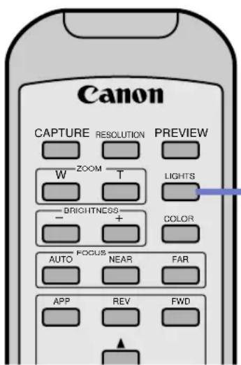 Canon CAPTURE RESOLUTION PREVIEW W ZOOM T LIGHTS BRIGHTNESS COLOR AUTO FOCUS NEAR FAR APP REV FWD