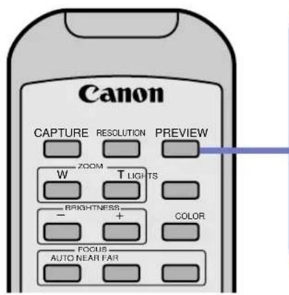 Canon CAPTURE RESOLUTION PREVIEW ZOOM T LIGHTS W BRIGHTNESS COLOR - + FOCUS AUTO NEAR FAR