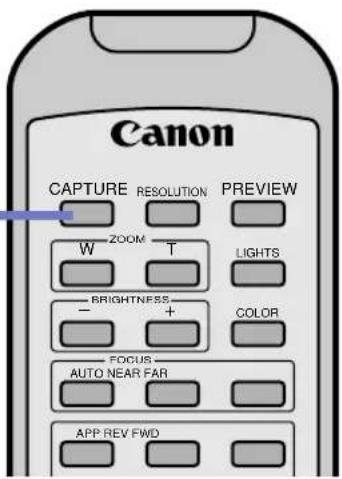 Canon CAPTURE RESOLUTION PREVIEW W ZOOM T LIGHTS BRIGHTNESS COLOR - + FOCUS AUTO NEAR FAR APP REV FWD
