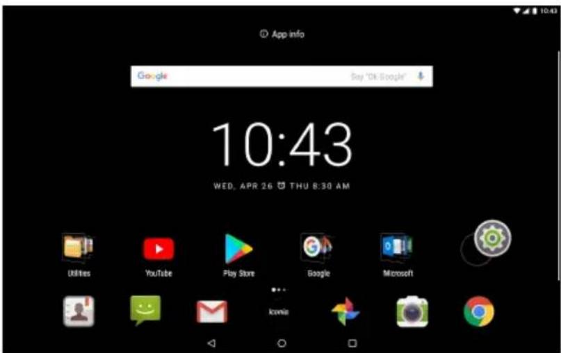 ACER B3-A42-K74M - Moving an app or folder - 1