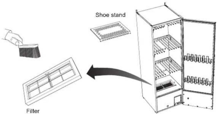 Shoe stand Filter
