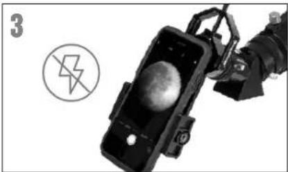 CELESTRON ThermoCharge 10 - USING THE SMARTPHONE ADAPTER - 4