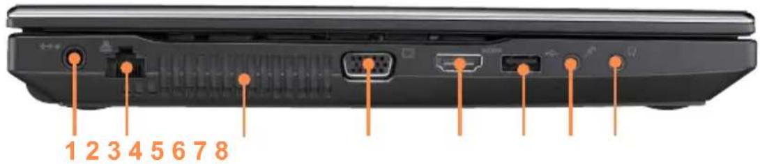 SAMSUNG NP300V5ZH - Left View - 1