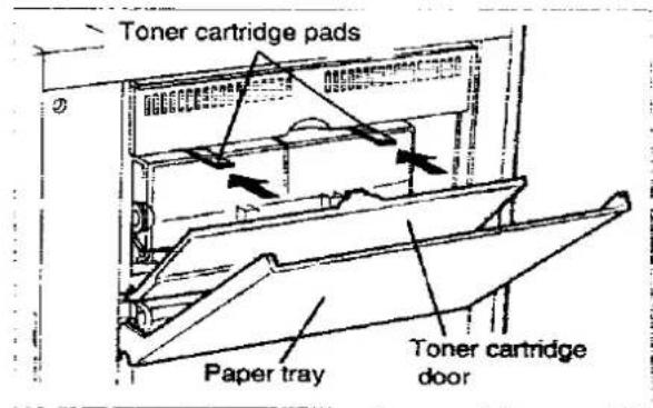 PANASONIC KX-P4401 - Sealing the toner cartridge: - 2