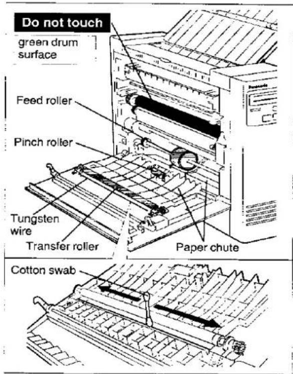 PANASONIC KX-P4401 - Inside of the Printer - 1