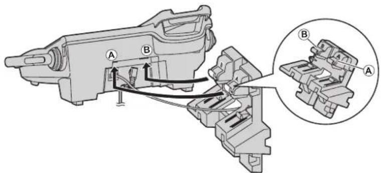PANASONIC KX-TG5571 - Wall mounting - 4