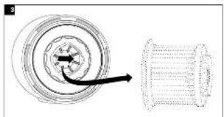 PANASONIC MC-UL672 - D) DUST BIN FILTER CHANGING AND CLEANING - 3