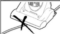 PANASONIC MC-UL672 - CAUTIONS - 1