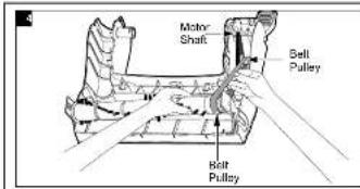 Motor Shaft Belt Pulley Belt Pulley