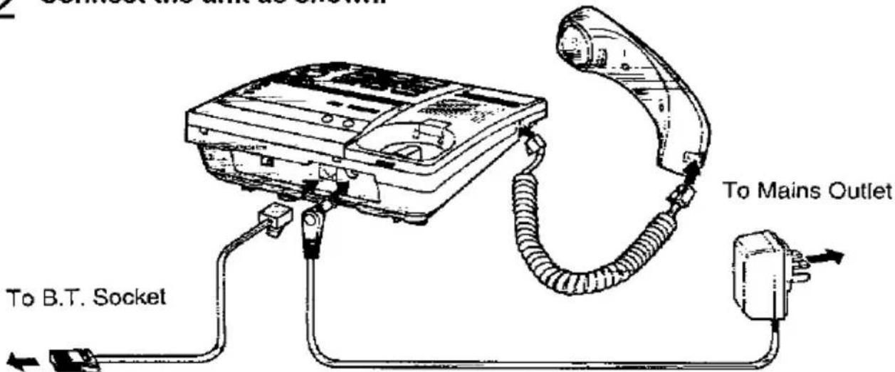 To B.T. Socket To Mains Outlet