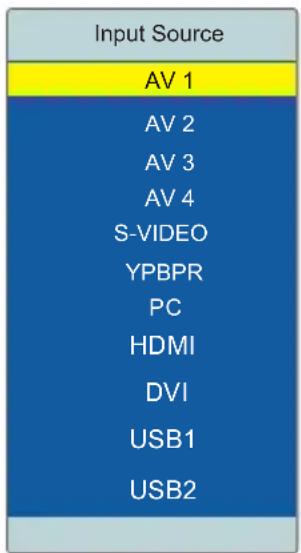 Hikvision DS-D5049FL - Source Selection - 4
