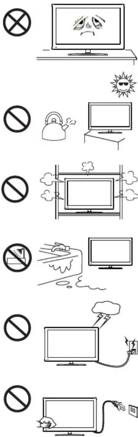 Hikvision DS-D5049FL - Important Safety Precautions - 1