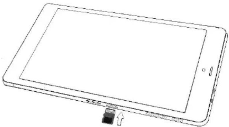 Micromax Canvas Tab P666 - Insert Memory Card - 1