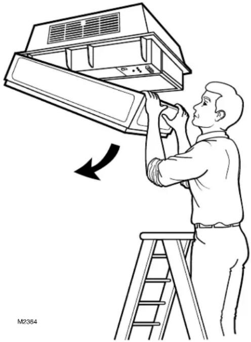 HONEYWELL F90A1001 - Installing Cover - 1