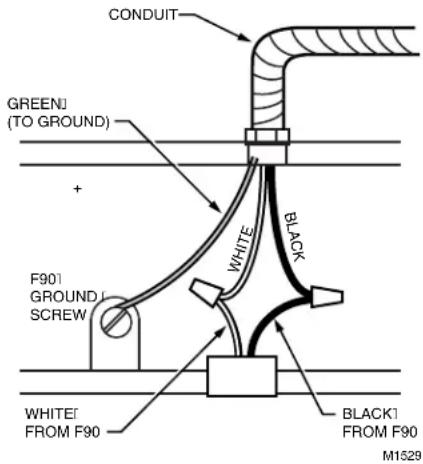 HONEYWELL F90A1001 - Permanent Wiring - 2