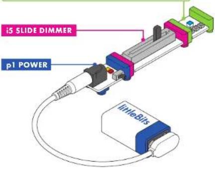 i5 SLIDE DIMMER p1 POWER LittleBits