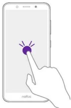 NEFFOS C7s - Touchscreen gestures - 2