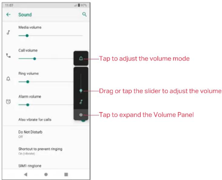 NEFFOS C7s - - Adjust volume - 1