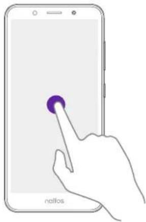 NEFFOS C7s - Touchscreen gestures - 1