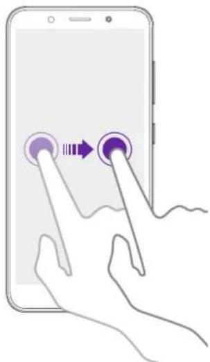 NEFFOS C7s - Touchscreen gestures - 5
