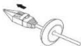 SAMSUNG QNE-7080RV - Connecting the LAN cable - 4