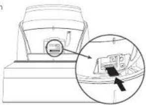 SAMSUNG QNE-7080RV - Inserting a Micro SD Memory Card - 3