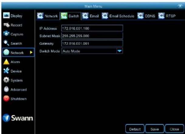 SWANN SWNVK-874504 - Network: Switch - 1